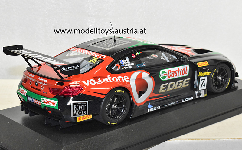 BMW M6 GT3 2017 Buthurst LONGHURST / SKAIFE / INGALL / GLOCK 1:18