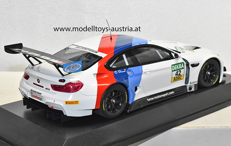 BMW M6 GT3 2017 Sieger Oschersleben ADAC GT Masters Philipp ENG / COLLARD 1:18