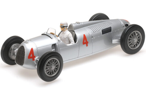 Auto Union Typ C 1936 Monaco GP 2. Platz Achille VARZI 1:18 Minichamps
