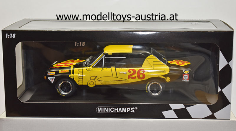 Opel Commodore A GS/E STEINMETZ 1970 Preis der Nationen Hockenheim Eberhard GERSTLE 1:18