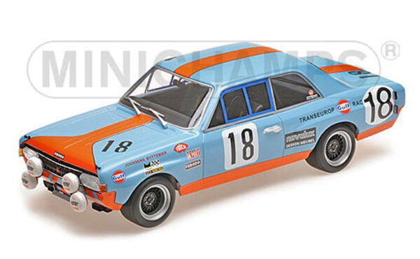 Opel Commodore A Steinmetz 1971 Spa 24 Stunden Rennen JOOSSENS / BYTTEBIER 1:18 Gulf Look 1:18