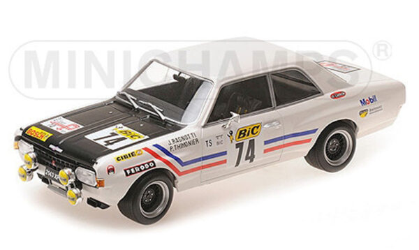 Opel Commodore A GS/E STEINMETZ 1971 Tour de France AUTOMOBILE Jean RAGNOTTI / Pierre THIMONIER 1:18