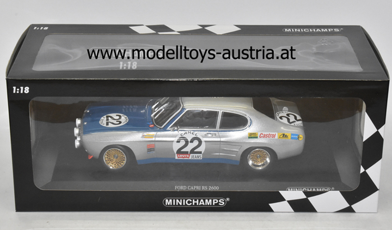 Ford Capri RS 2600 1971 Sieger SPA GLEMSER / SOLER-ROIG 1:18