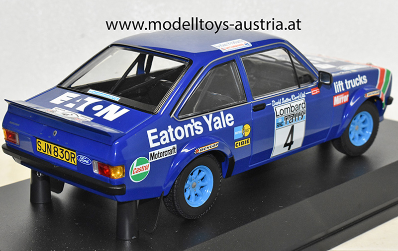 Ford Escort II RS 1800 1978 Rally Sieger RAC Lombard Hannu MIKKOLA / Arne HERTZ 1:18