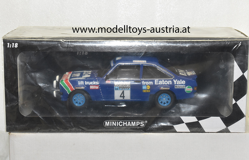Ford Escort II RS 1800 1978 Rally Sieger RAC Lombard Hannu MIKKOLA / Arne HERTZ 1:18