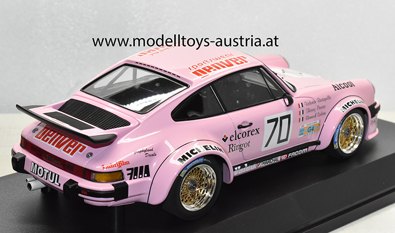Porsche 911 934 1981 Le Mans Sieger Gruppe 4 PERRIER / BERTAPELLE / SALAM 1:18