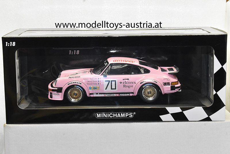 Porsche 911 934 1981 Le Mans Sieger Gruppe 4 PERRIER / BERTAPELLE / SALAM 1:18