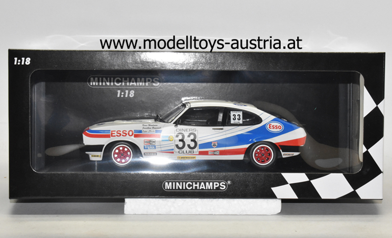 Ford Capri 3.0 1981 3 Platz SPA WOODMAN / BUNCOMBE / CLARK 1:18