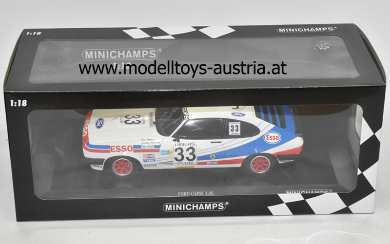 Ford Capri 3.0 1981 3 Platz SPA WOODMAN / BUNCOMBE / CLARK 1:18