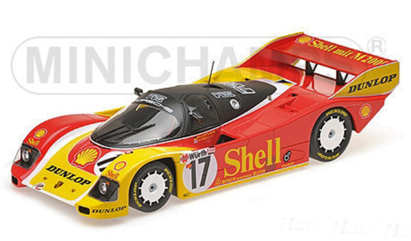 Porsche 962 C 1987 Norisring 200 Meilen von NÜRNBERG Hans Joachim STUCK / Derek BELL 1:18