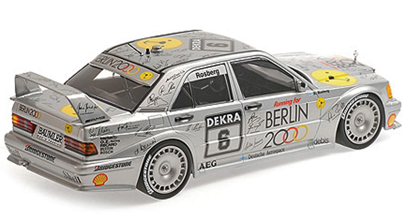 Mercedes Benz W201 190E EVO 2 1992 DTM Keke ROSBERG 1:18