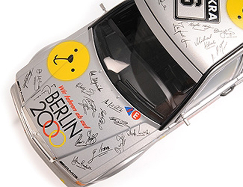 Mercedes Benz W201 190E EVO 2 1992 DTM Keke ROSBERG 1:18