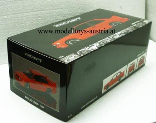BMW E30 Limousine M3 1989 CECOTTO Edition rot 1:18