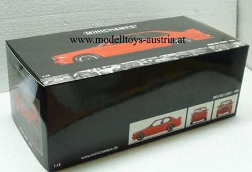BMW E30 Limousine M3 1989 CECOTTO Edition rot 1:18