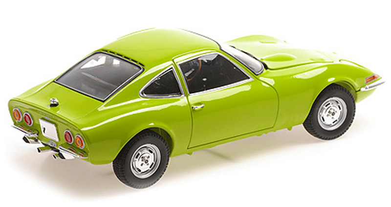 Opel GT Coupe 1970 grün 1:18