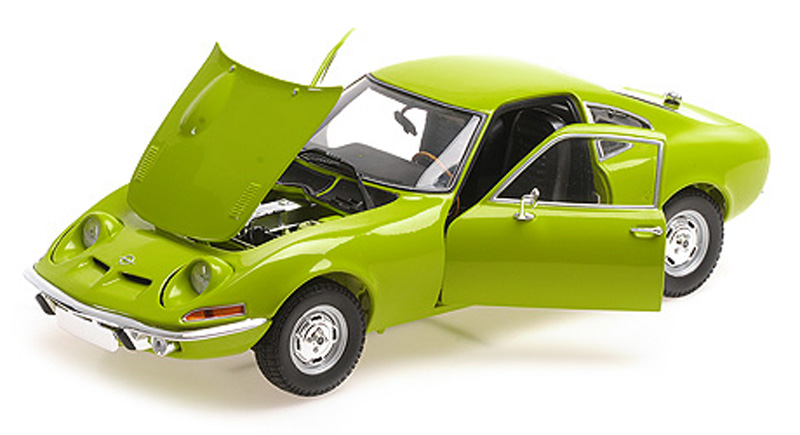 Opel GT Coupe 1970 grün 1:18