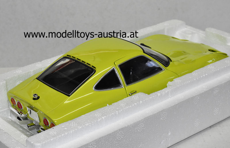 Opel GT Coupe 1970 grün 1:18