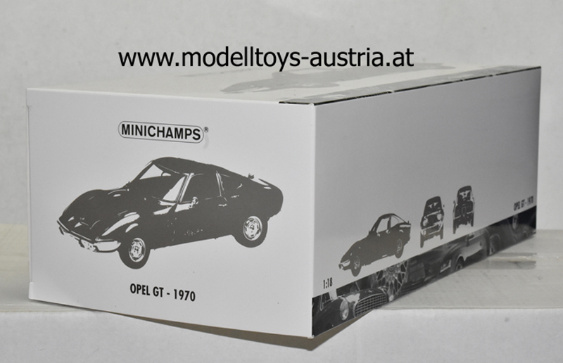 Opel GT Coupe 1970 grün 1:18