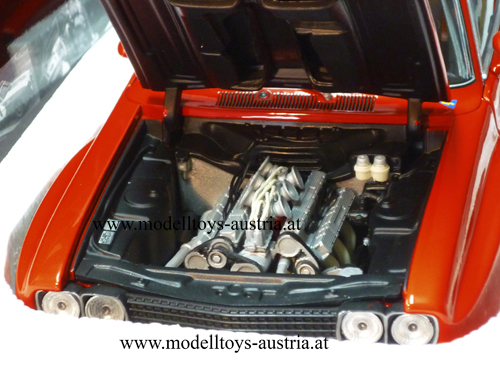 Ford Capri RS 3100 1974 Racing STRASSENVERSION rot 1:18