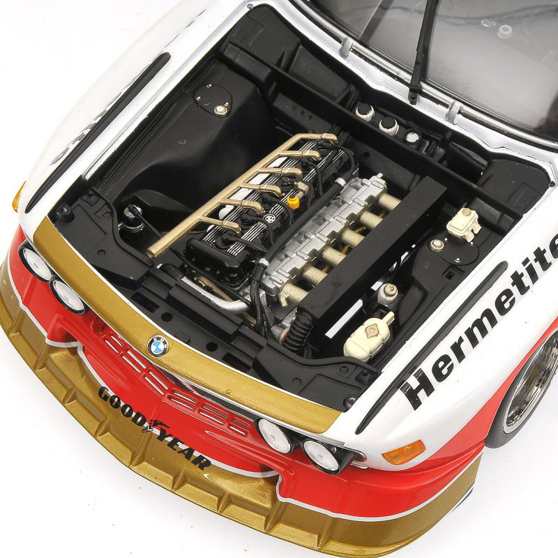 BMW 3.5 CSL Gr.5 1976 Silverstone Sieger 6 Stunden Rennen John FITZPATRICK / Tom WALKINSHAW Hermetite 1:18