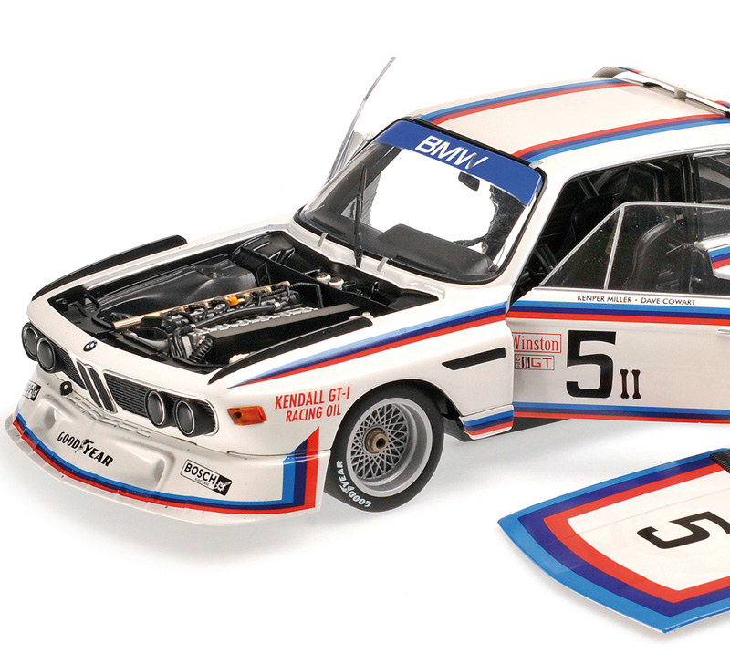BMW 3.5 CSL Gr.5 1979 Watkins Glen 6 Stunden Rennen MILLER / COWART 1:18