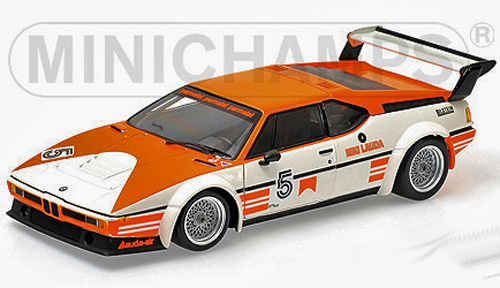 BMW M1 E26 Project four Racing 1979 PROCAR Hockenheim Sieger Niki LAUDA 1:18