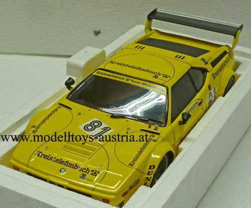 BMW M1 E26 1979 PROCAR Kreistelefonbuch DRM Norisring Clay REGAZZONI 1:18
