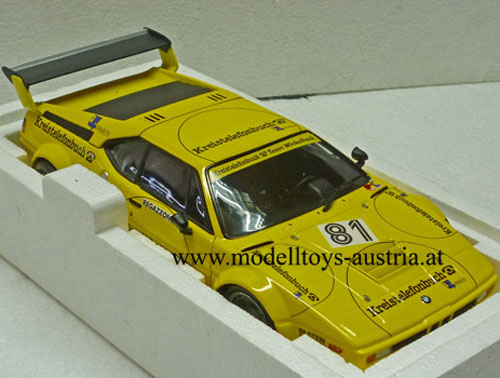 BMW M1 E26 1979 PROCAR Kreistelefonbuch DRM Norisring Clay REGAZZONI 1:18