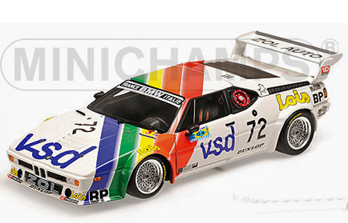 BMW M1 E26 1981 Le Mans VSD FERRIER / SERVANIN / ROUSSELOT 1:18