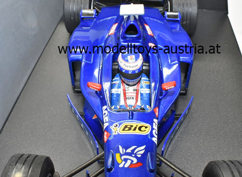 Prost AP01 Peugeot 1998 Jarno TRULLI 1:18