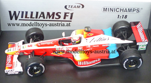 Williams FW21 Supertec 1999 Alex ZANARDI 1:18