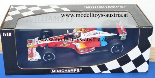 Williams FW21 Supertec 1999 Alex ZANARDI 1:18