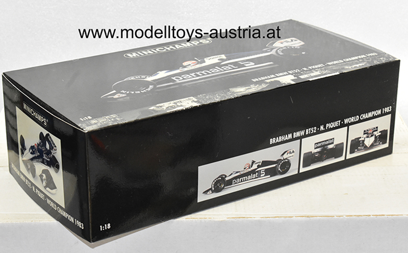 Brabham BT52 BMW Turbo 1983 Nelson PIQUET Weltmeister 1:18