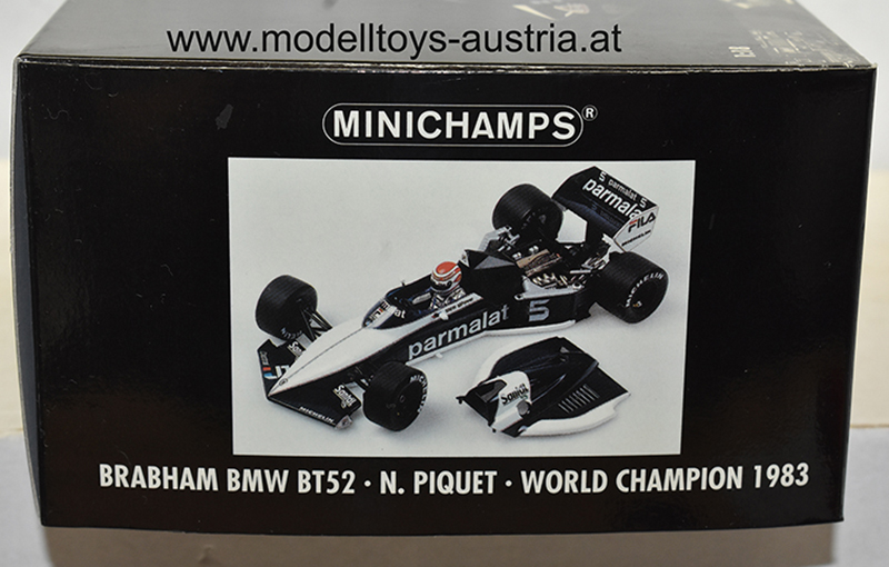 Brabham BT52 BMW Turbo 1983 Nelson PIQUET Weltmeister 1:18