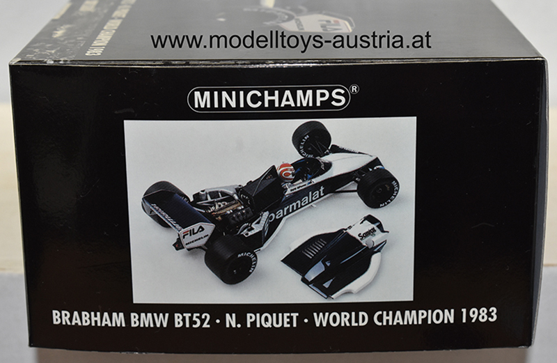 Brabham BT52 BMW Turbo 1983 Nelson PIQUET Weltmeister 1:18