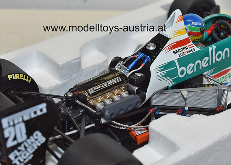 Benetton B186 BMW 1986 Gerhard BERGER 1:18