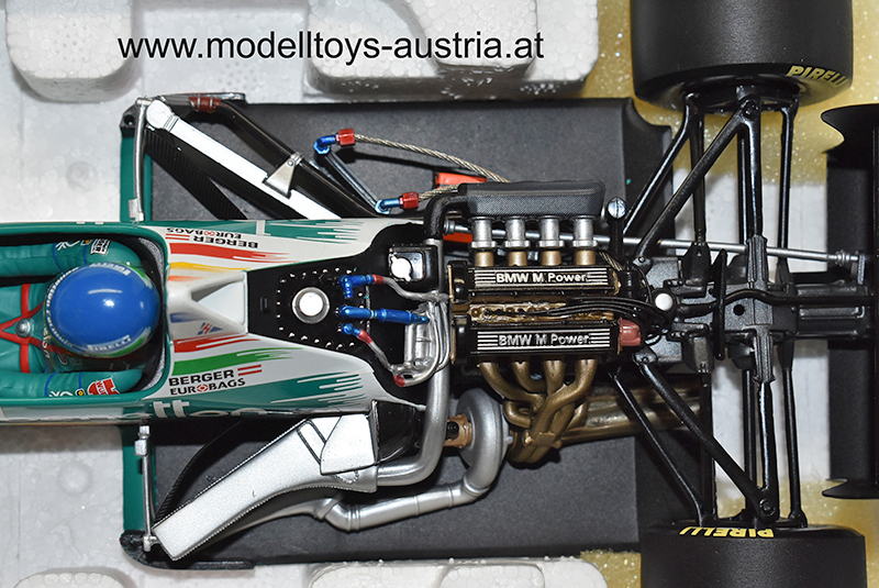 Benetton B186 BMW 1986 Gerhard BERGER 1:18