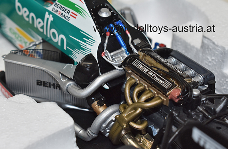 Benetton B186 BMW 1986 Gerhard BERGER 1:18