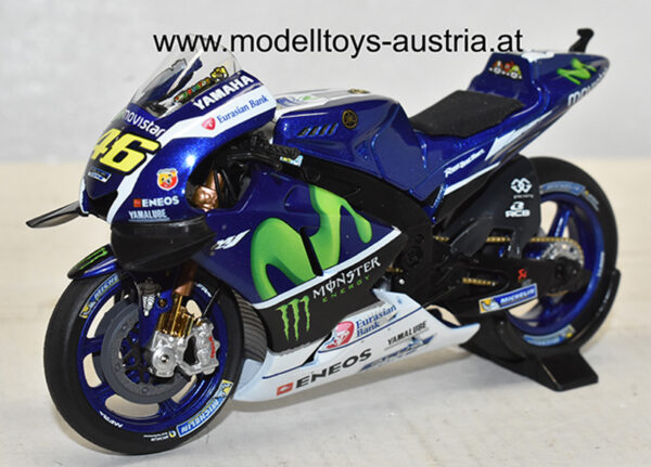 Yamaha YZR-M1 2016 Moto GP Valentino ROSSI 1:18