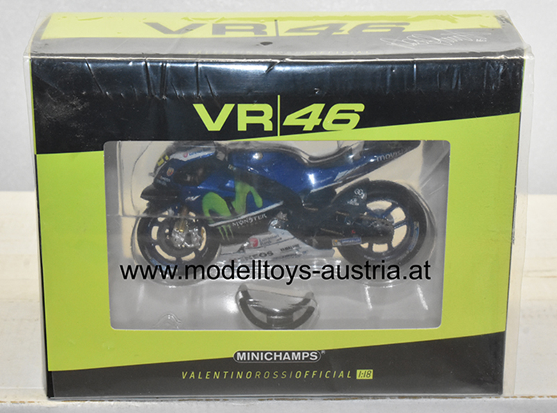 Yamaha YZR-M1 2016 Moto GP Catalonien Sieger Valentino ROSSI Movistar Yamaha MotoGP Team 1:18