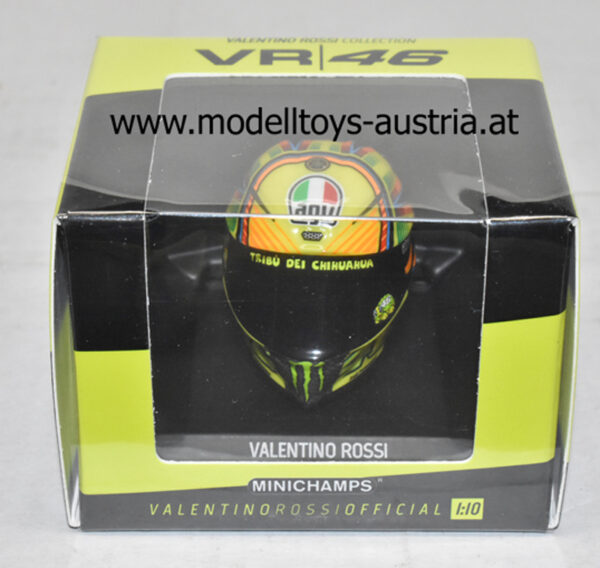 Helm AGV Valentino ROSSI 2013 Moto GP 1:10