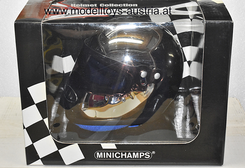 Helm VERCHROMT F1 Fahrer 1:2