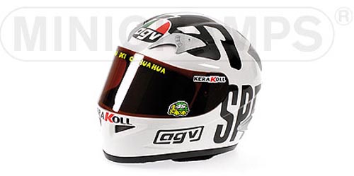 Helm AGV Valentino ROSSI 2004 Moto GP PHILIP ISLAND 1:2