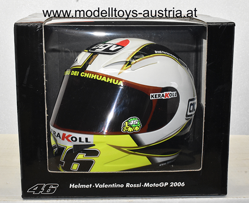 Helm AGV Valentino ROSSI 2006 Moto GP 1:2