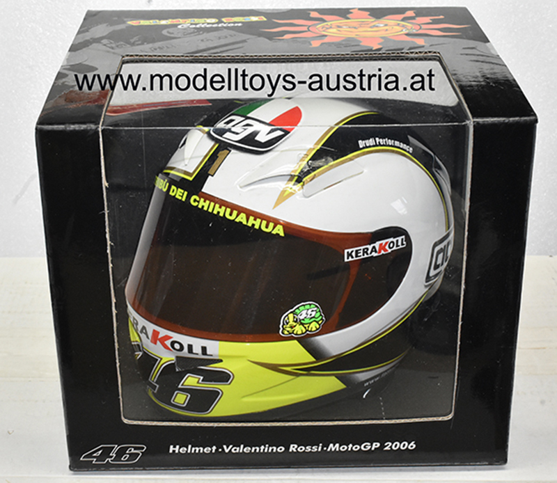 Helm AGV Valentino ROSSI 2006 Moto GP 1:2