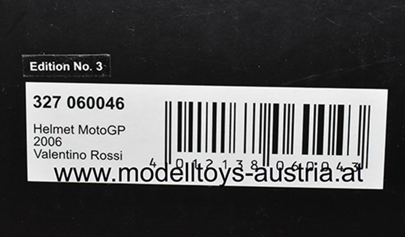 Helm AGV Valentino ROSSI 2006 Moto GP 1:2