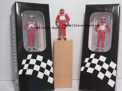 Eddie Irvine Figur 1998 Ferrari 1:43
