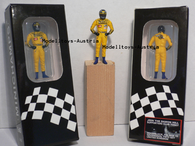 Damon Hill Figur 1998 Jordan 1:43