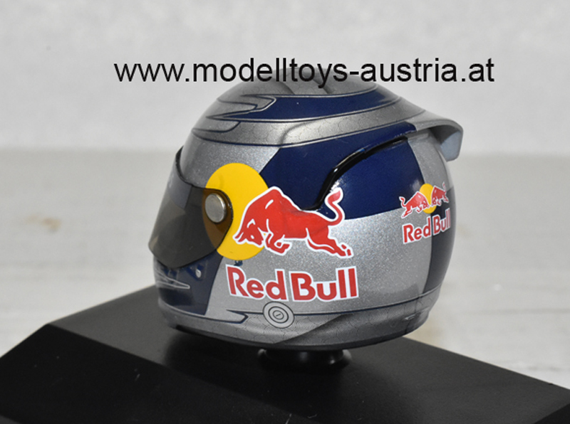 Helm ARAI 2008 Sebastian VETTEL Italien GP Sieger Monza Red Bull 1:8