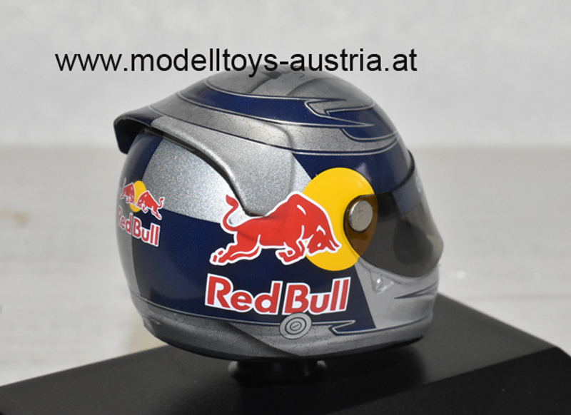 Helm ARAI 2008 Sebastian VETTEL Italien GP Sieger Monza Red Bull 1:8